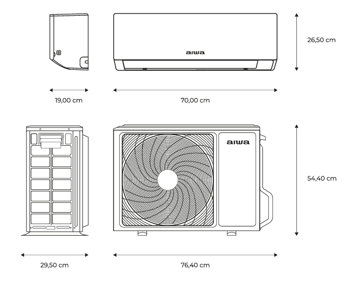 AIWA Air Conditioning FUJINAIR 12-measures