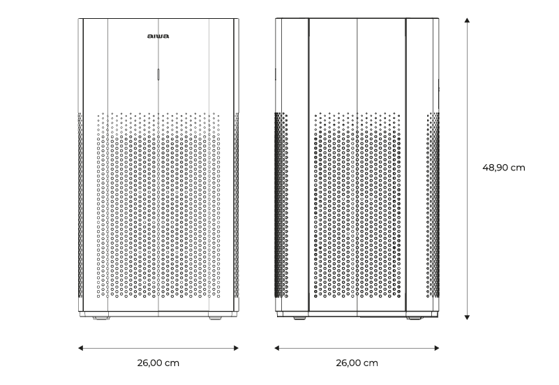 AIWA Purifier KIREIAIR 42-measures