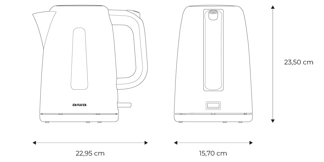 AIWA Kettle MIZUCHI-measures